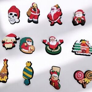 Christmas Croc Charms